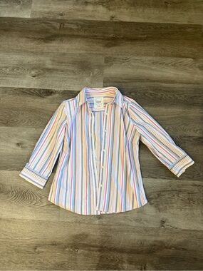 IZOD l Multicolor Striped Button-Up Shirt